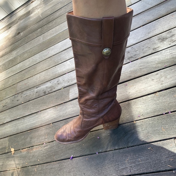 Coach leather boots - Picture 4 of 4